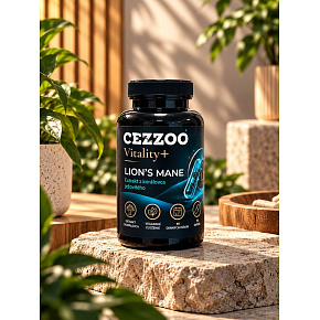 CEZZOO Vitality+ Lion’s Mane 90 caps (Hliva ježatá) CEZZOO Vitality+ Lion’s Mane 90 caps (Hliva ježatá)