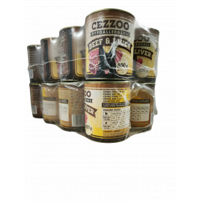 CEZZOO Hypoallergenic Beef and Liver 800g Množstvo: 14 + 2 zadarmo