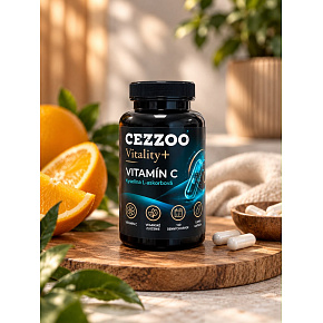 CEZZOO Vitality+ Vitamin C 120 caps CEZZOO Vitality+ Vitamin C 120 caps