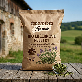 CEZZOO FARM Lucernové peletky 20kg