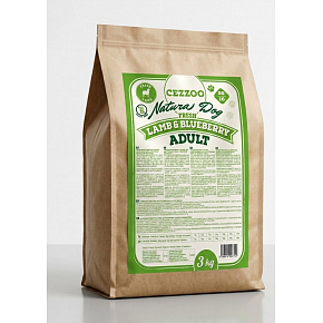 CEZZOO Natura Dog Fresh Lamb&Blueberry Adult GF 3kg CEZZOO Natura Dog Fresh Lamb&Blueberry Adult GF 3kg