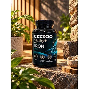 CEZZOO Vitality+ Iron 120 caps CEZZOO Vitality+ Iron 120 caps